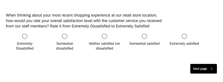An example of a poor survey question